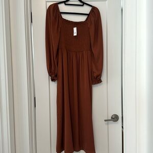 Womens silk dress from gap